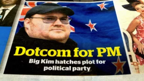 Party launched as Dotcom “f****** tires” of political nonsense