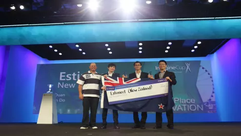Kiwi students rule the world at Microsoft Imagine Cup Finals...