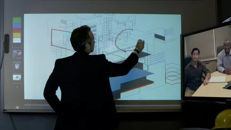 Polycom offers whiteboard collaboration
