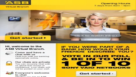 ASB launches Facebook branch