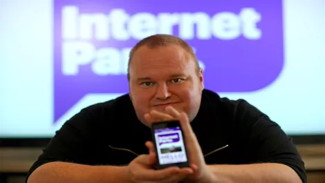 Dotcom party comes down hard on Copyright Law...