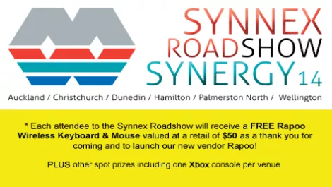 Five down, Wellington next for Synnex Roadshow