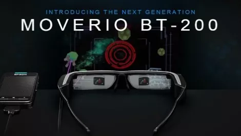 Epson's Moverio BT-200 smart glasses for more than entertainment