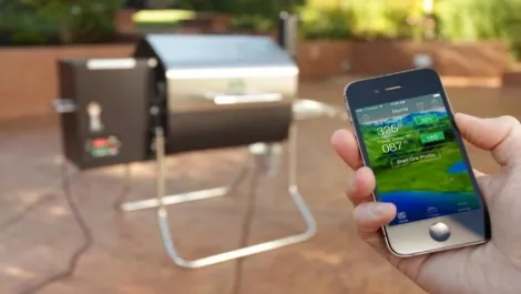 An iPhone controlled BBQ?? Are you kidding????