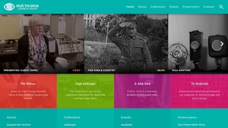 Nga Taonga: Bringing our history into the modern world