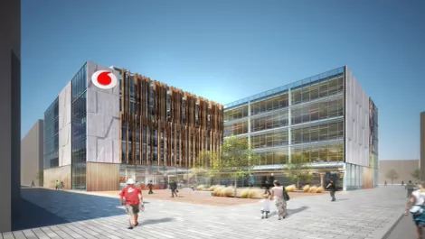 Vodafone unveils high-tech 'workplace of the future'