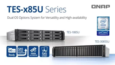 QNAP launches new rackmount enterprise-class NAS drives