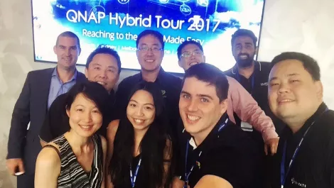 Photo gallery: QNAP hits the road for hybrid tour