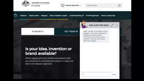 Datacom recognised for implementation of IP Australia's intelligent assistant, Alex