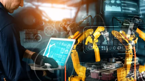 Four industries revolutionised by robots