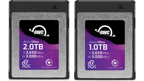 OWC unveils Atlas Pro and Ultra CFexpress 4.0 memory cards with doubled speed