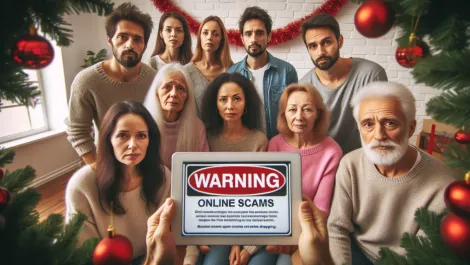 Online xmas scams