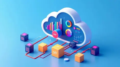 Cloud dashboard feature rollout toggle with servers live metrics