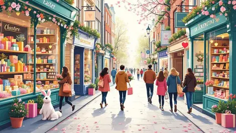 Spring gifting rush sees GBP £6.9bn spend rival Christmas