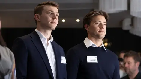 Saber founders join 42 Under 42 after £13m revenue
